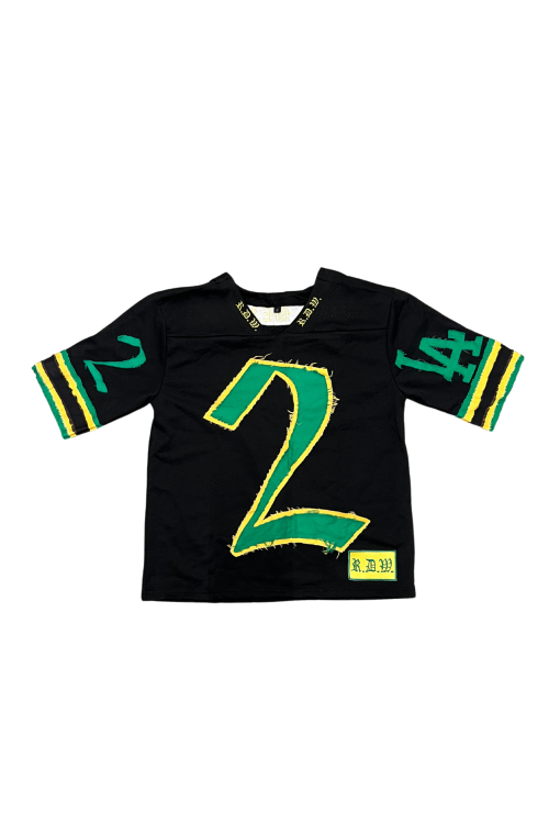 Jamaica Inspo DYING WEALTHY FOOTBALL JERSEY
