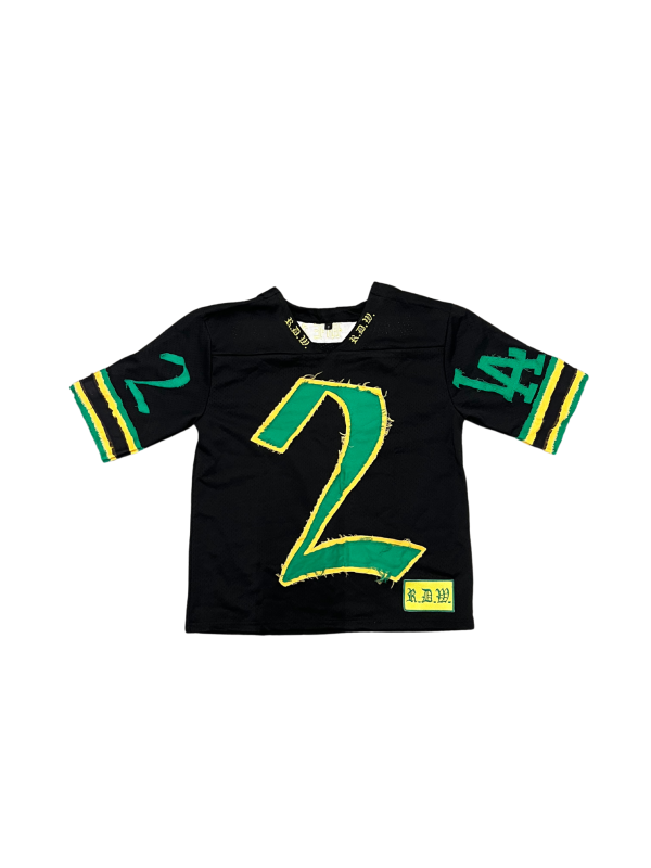 Jamaica Inspo DYING WEALTHY FOOTBALL JERSEY