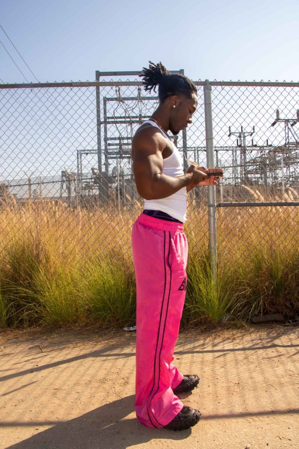 REAL DIE WEALTHY FLARED TRACK PANTS - Image 4